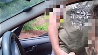 Naughty Bia showing off on the street showing her pussy and breasts