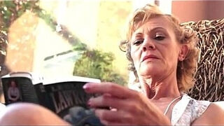 72 year old skinny granny hardcore