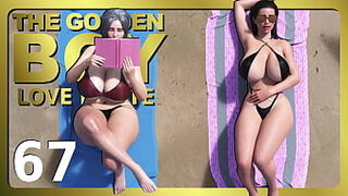THE GOLDEN BOY &num;67 • Two busty MILFS with thicc bodies on the beach