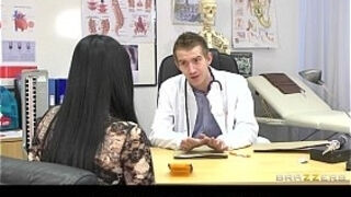 Hot busty patient Anastasia Brill is fucked anally by her doctor