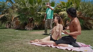 Backyard Fuckboy Molly Little &sol; Brazzers&sol; Enter XVPROMO on official site for discount