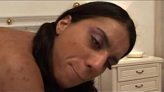 Dirty step father gets off watching her naked s&period;