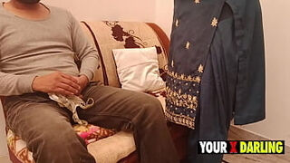 Stepmother Caught Me Masturbate With Her Panties And Helps Me With Fucking