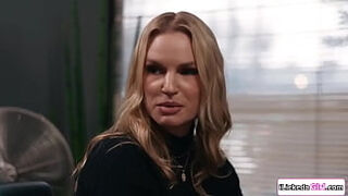 Housekeeping caught lesbian guest fucking her stepdaughter