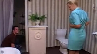 Mature German fucks the Repair Man