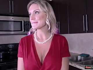 Stepson dominates his hot busty stepmom