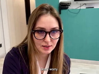 MILF Stepmom catches her stepson jerking off