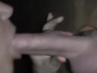 Real couple at gloryhole