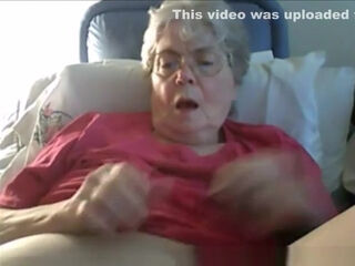 Granny masturbating. Amateur